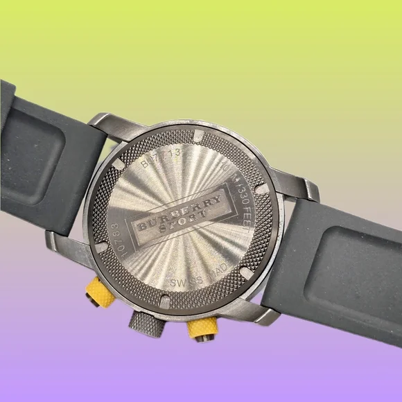 ✨️Burberry✨️ BU7713 Sports Chronograph Watch - Picture 5 of 8